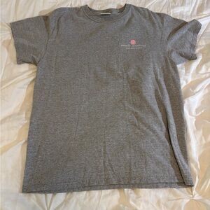 Women’s Simply Southern Aztec Pattern Gray Short Sleeve Shirt Size Medium